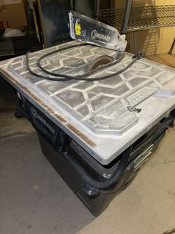 Kobalt 7-in Tabletop Tile Saw -