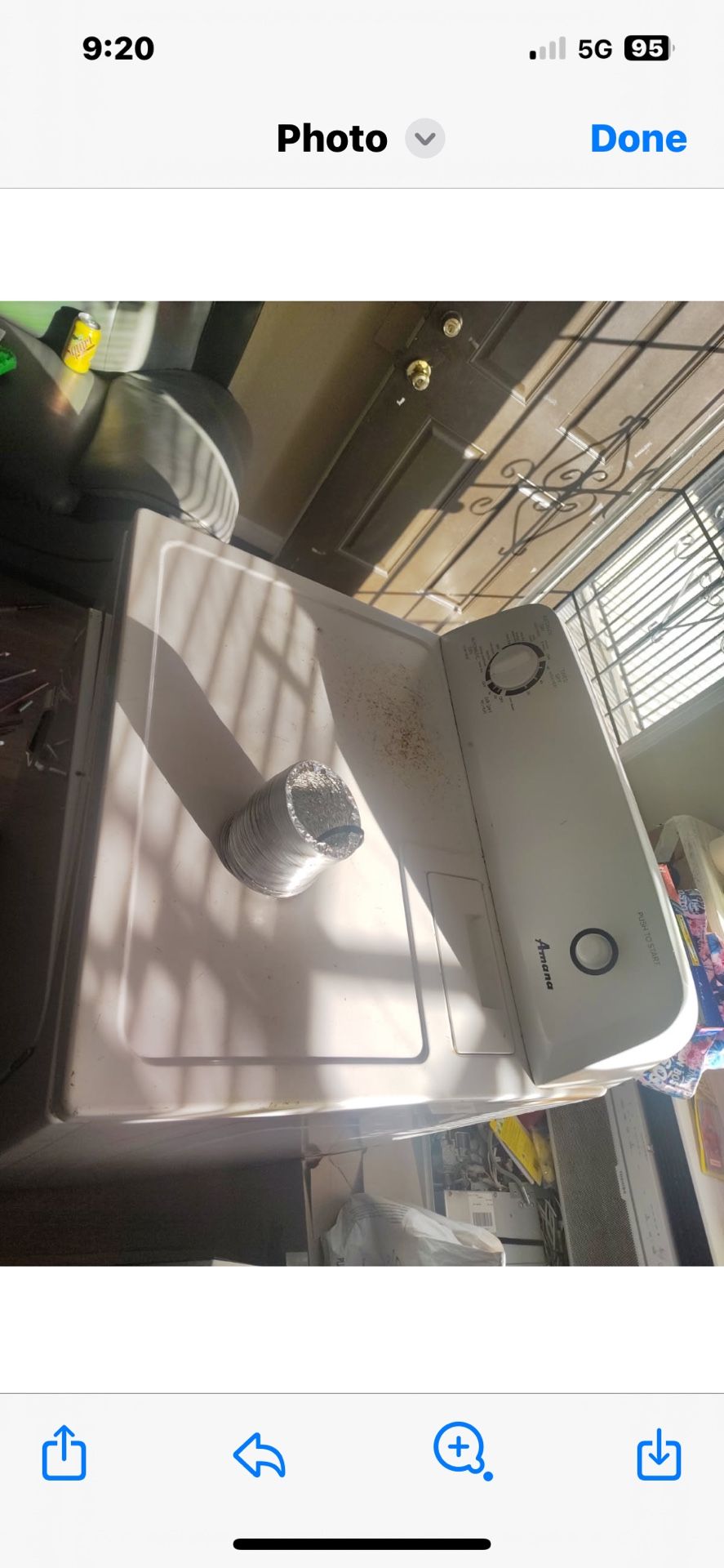 Secadora Marca Amana electricidad 220