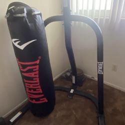 Punching Bag With Weight Set
