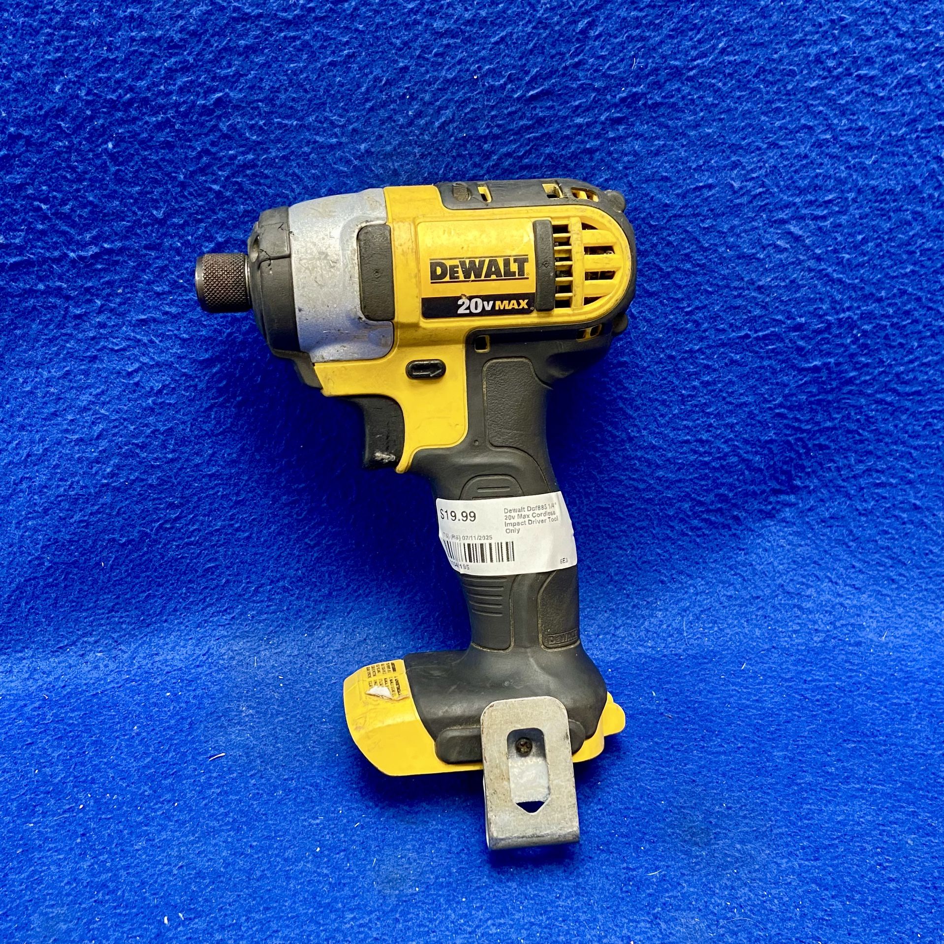 Dewalt DCF885 1/4” 20V MAX Cordless Impact Driver TOOL ONLY 1049195