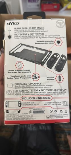 Nyko Ultra Thin Nintendo Switch Case with Screen Protector