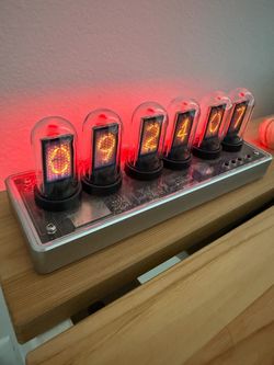 Nixie Tube Clock LCD