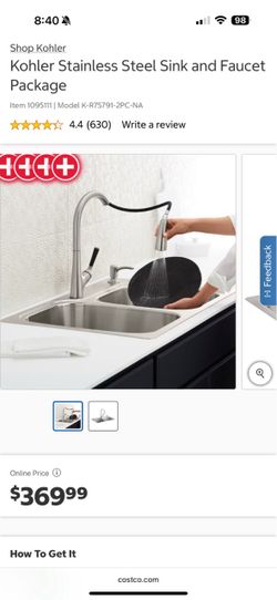 Kohler Sink! BRAND NEW!