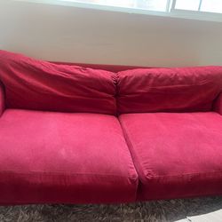Red Couch Only $15!!!