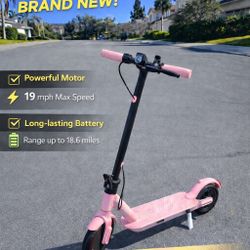Brand New Pink Electric Scooter