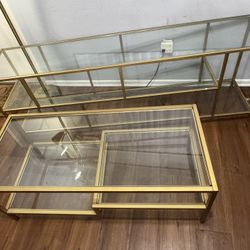 Tv Console and Coffee Table 