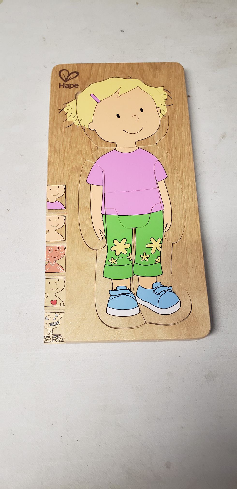 Hape wooden puzzle girl
