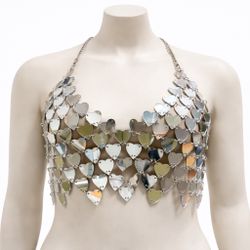 Halter Mirror Heart
