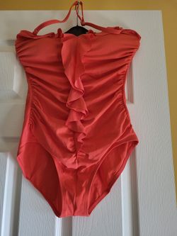 ONE PIECE SWIMSUIT BY JANTZEN, SIZE 10 - LIKE NEW