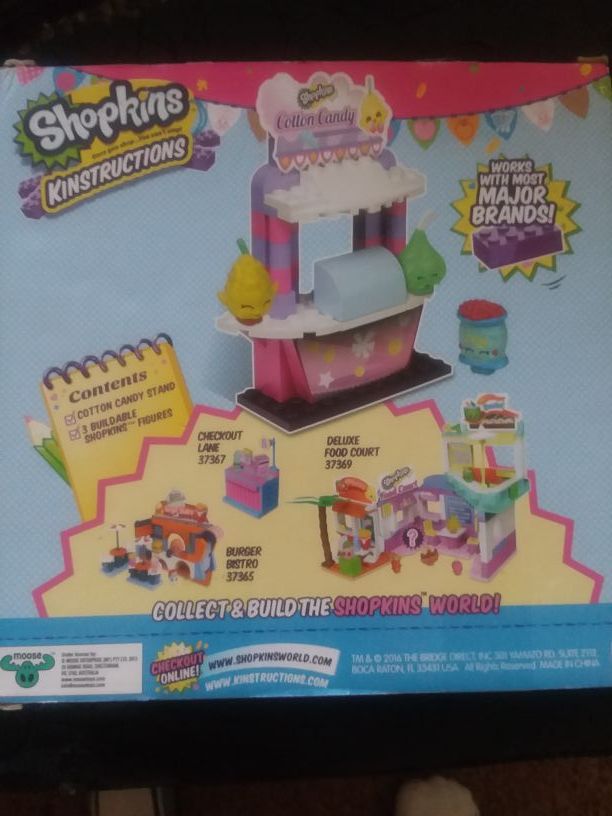 Shopkins cotton candy stand 2025