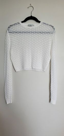 Zara white sweater
