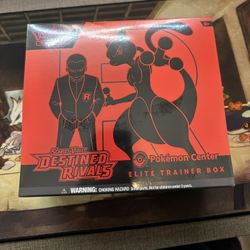 Destined Rivals Pokemon Center Elite Trainer Box