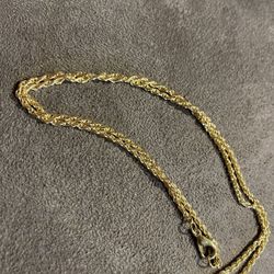 B initial with chain  $15 each 