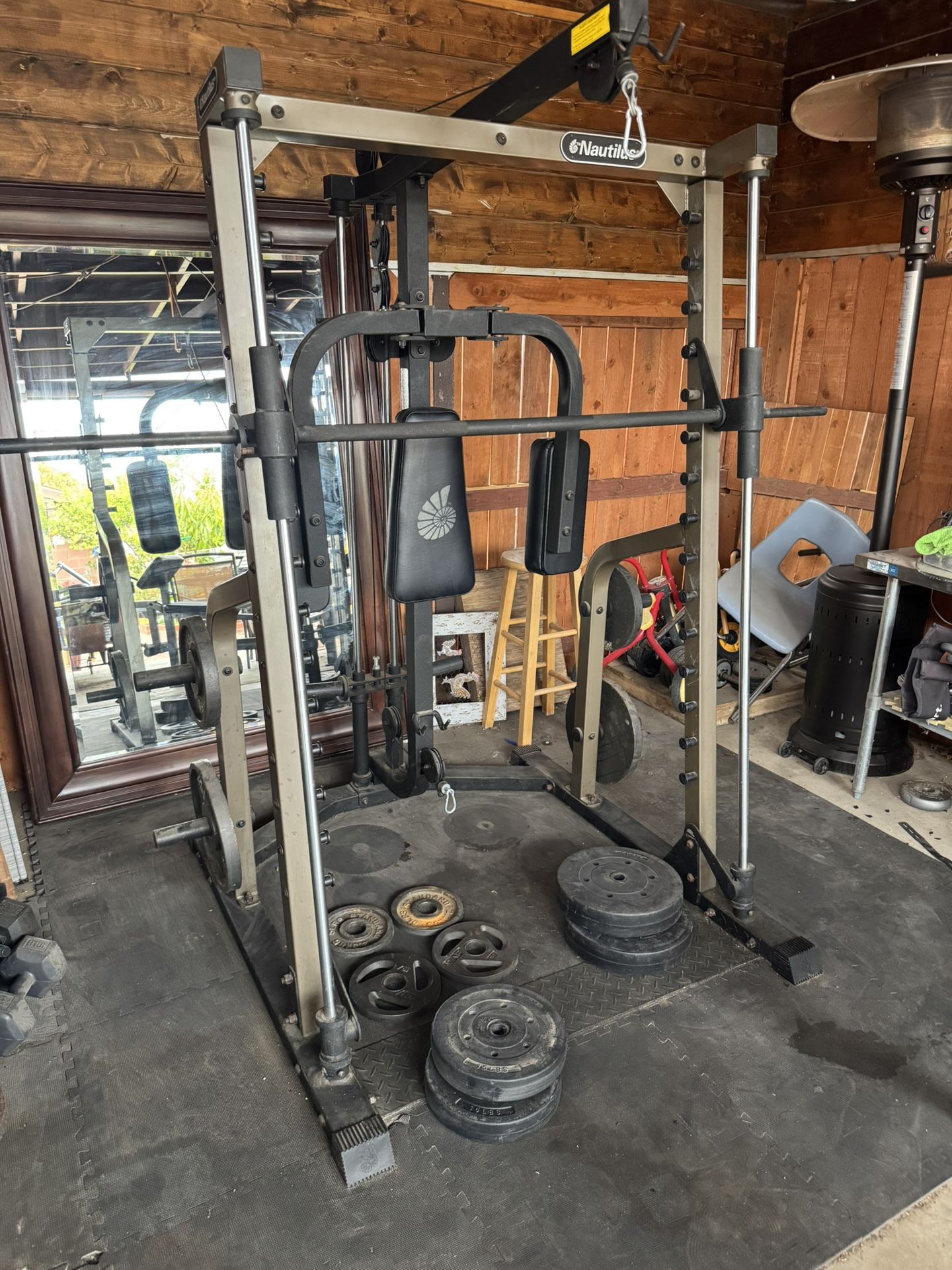 Nautilus Smith Machine With Weights