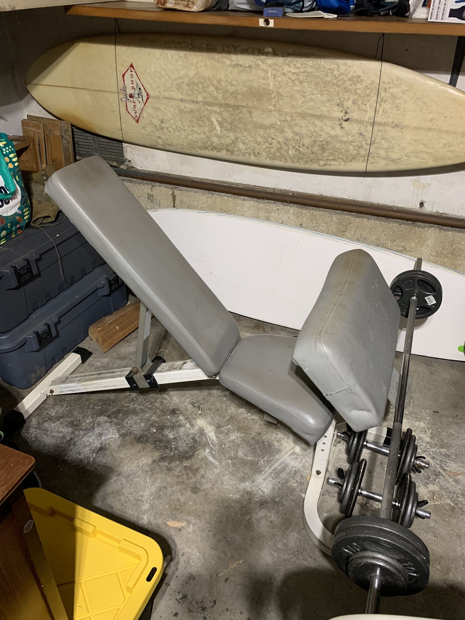 Weight Set, Workout Equipment 