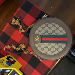 Gucci Ophidia Round Shoulder Bag