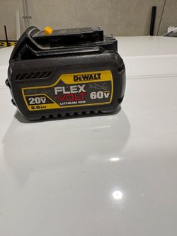 Dewalt flex volt battery