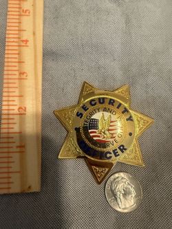 Security Officers Badge