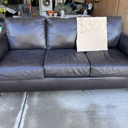 Leather Couch