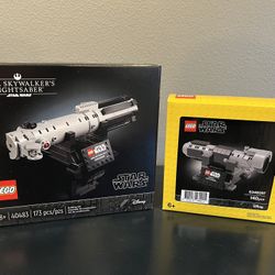 Lego Star Wars Yoda & Luke Lightsaber 