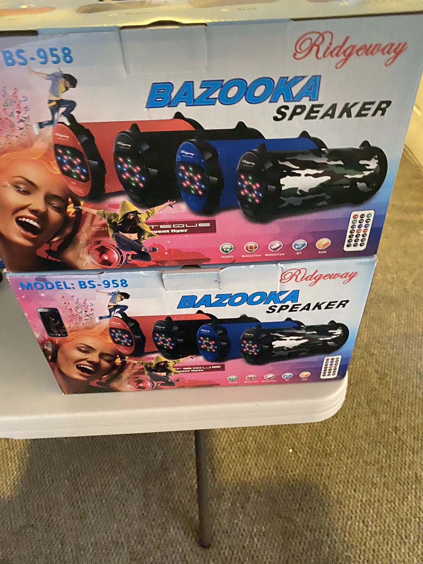 Bluetooth Speaker With Remote