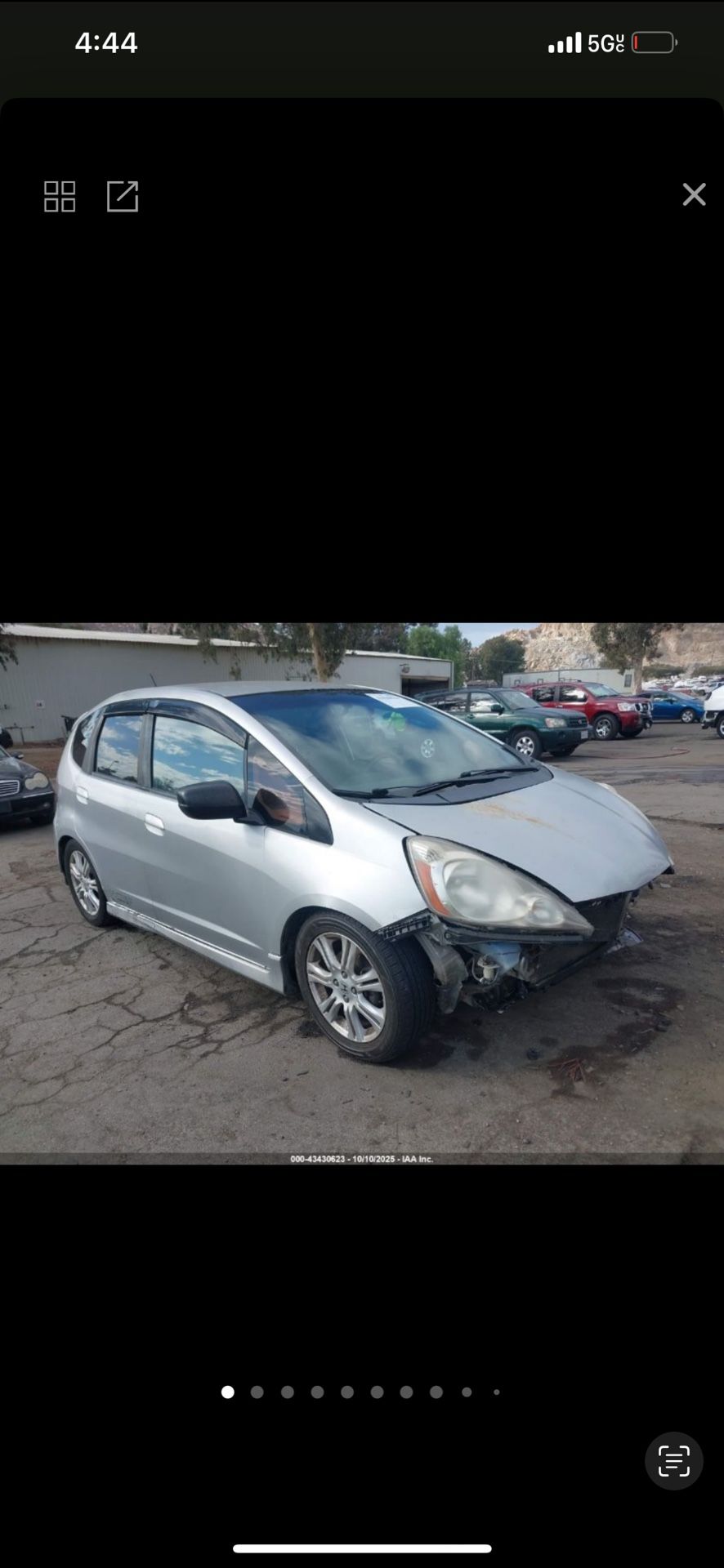 2011 Honda Fit Sport “PARTING OUT” Parts