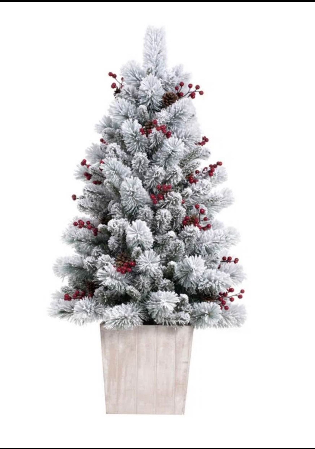 (2 )4' Lighted Christmas Tree