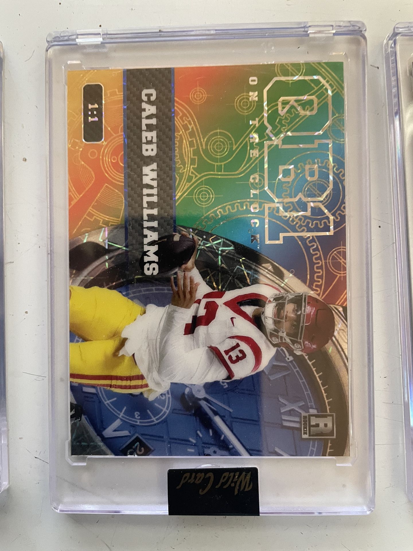 Caleb Williams 1:1, JJ McCarthy 1:3 QB1 Cards.
