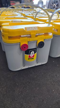 Optima Yellow Top Battery D34/78 Dual Purpose Deep Cycle AGM Car Truck Battery. Bateria de Gel Para Carro Camioneta

PRICE IS FIRM. Optima Yellow Top