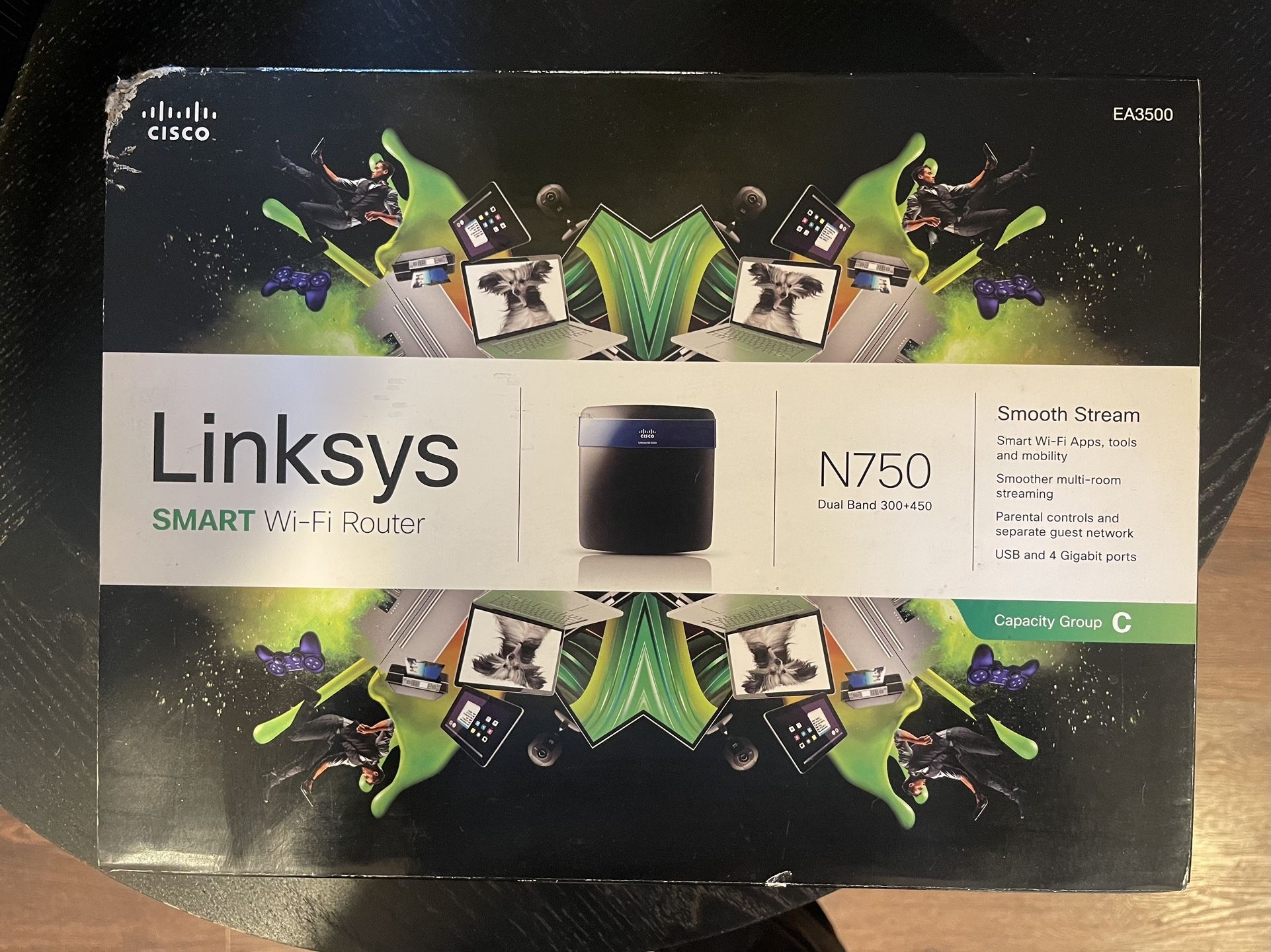 Linksys N750 WiFi Router