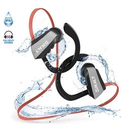 NEW! Bluetooth Headphones wireless, Waterproof Headphone for Sporting &Running,10-12 Hours Playtime, HiFi Bass Stereo Earbuds with Mic,Noise Cancelli