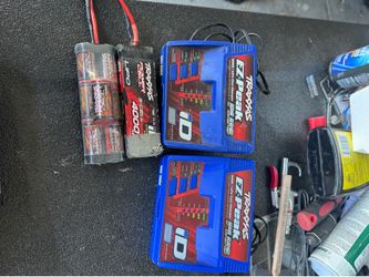 Traxxas batterys and charger