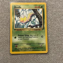 Pokemon Weedle