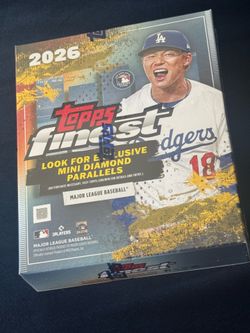 2026 Topps Finest MLB Baseball Mega Box!!! In Hand!!!