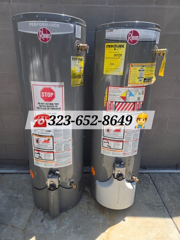 WATER HEATERS NATURAL GAS 