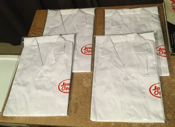 4X JEWEL OSCO WORK SHIRT WHITE SIZE LARGE NEW SEALED