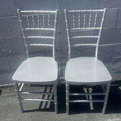 Silver Chavari Chairs 