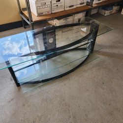 Glass TV Stand