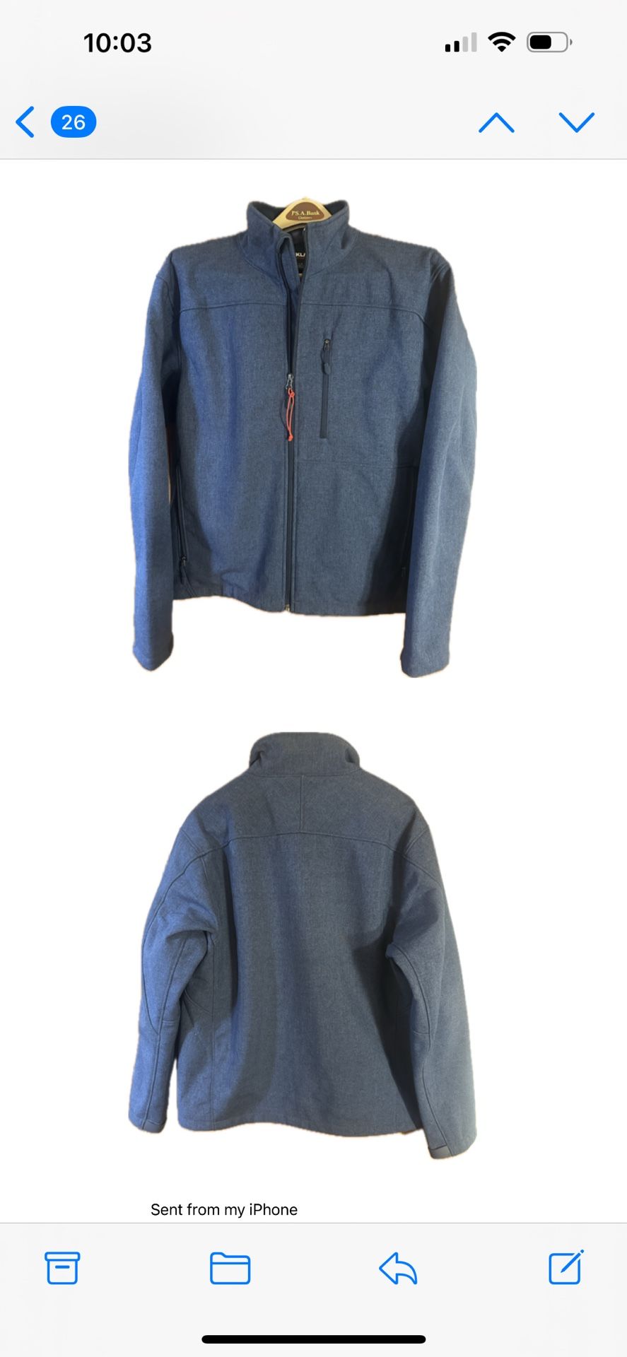 Kirkland Signature Men’s Softshell Jacket (New)