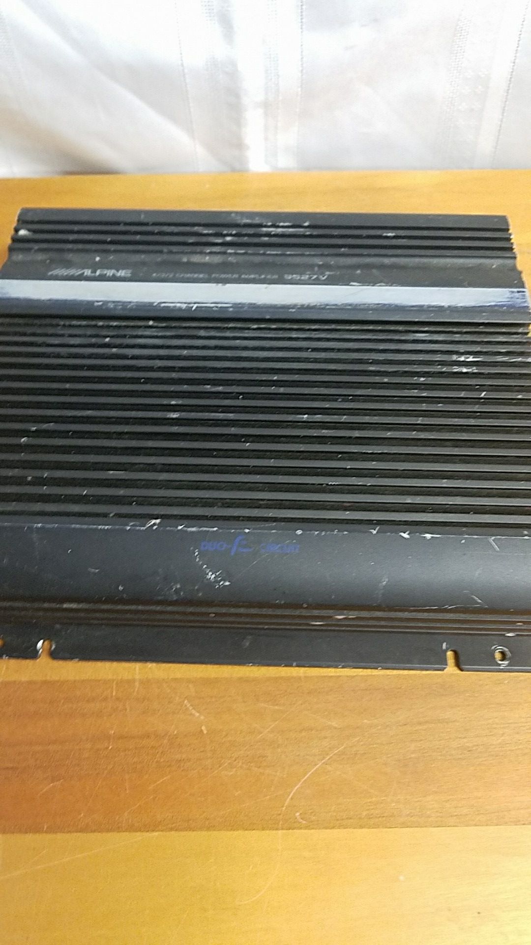 Alpine 4/3/2 Channel Power Amplifier 3527V