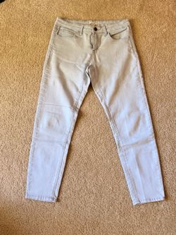 Forever 21 Ice Blue Skinny Denim Pants