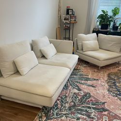 Soderhamn IKEA Loveseat And Corner Seat