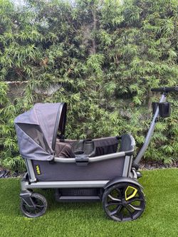 Veer Cruiser City 2-Seat Stroller Wagon + Canopy,  toddler comfort seat— $495 OBO