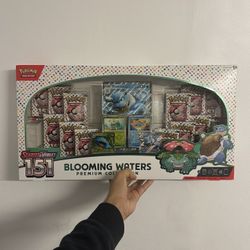 Pokemon 151 Blooming Waters Sealed Box 