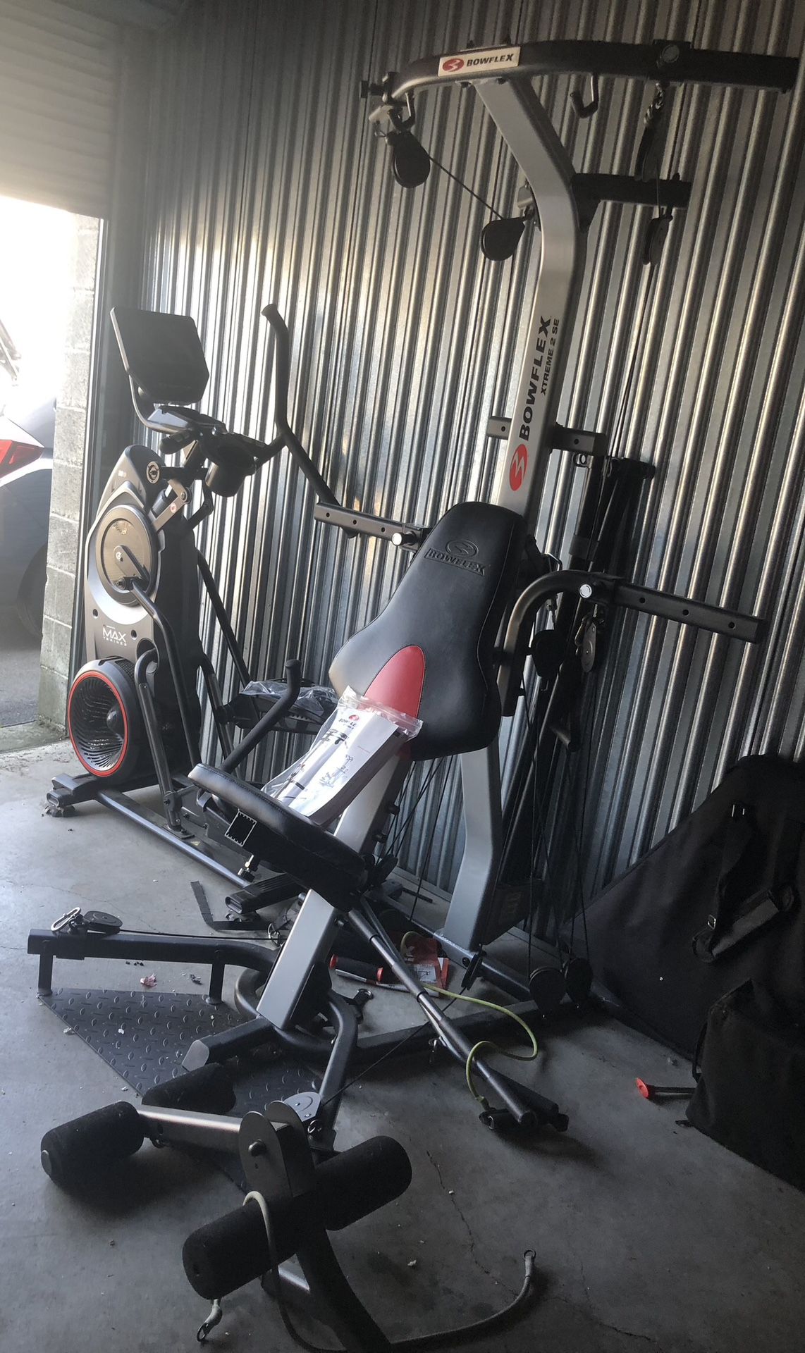 Bowflex Max Trainer M9 AND Bowflex Extreme 2 SE Gym SET