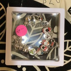 Minnie And Friends Charm Bracelet