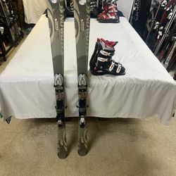 Salomon Ski Package With Boots And Bindings 