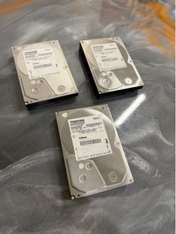 Toshiba 3TB drives