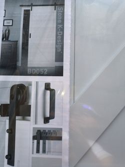 Barn door kit 36x84