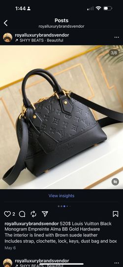 Louis Vuitton Black